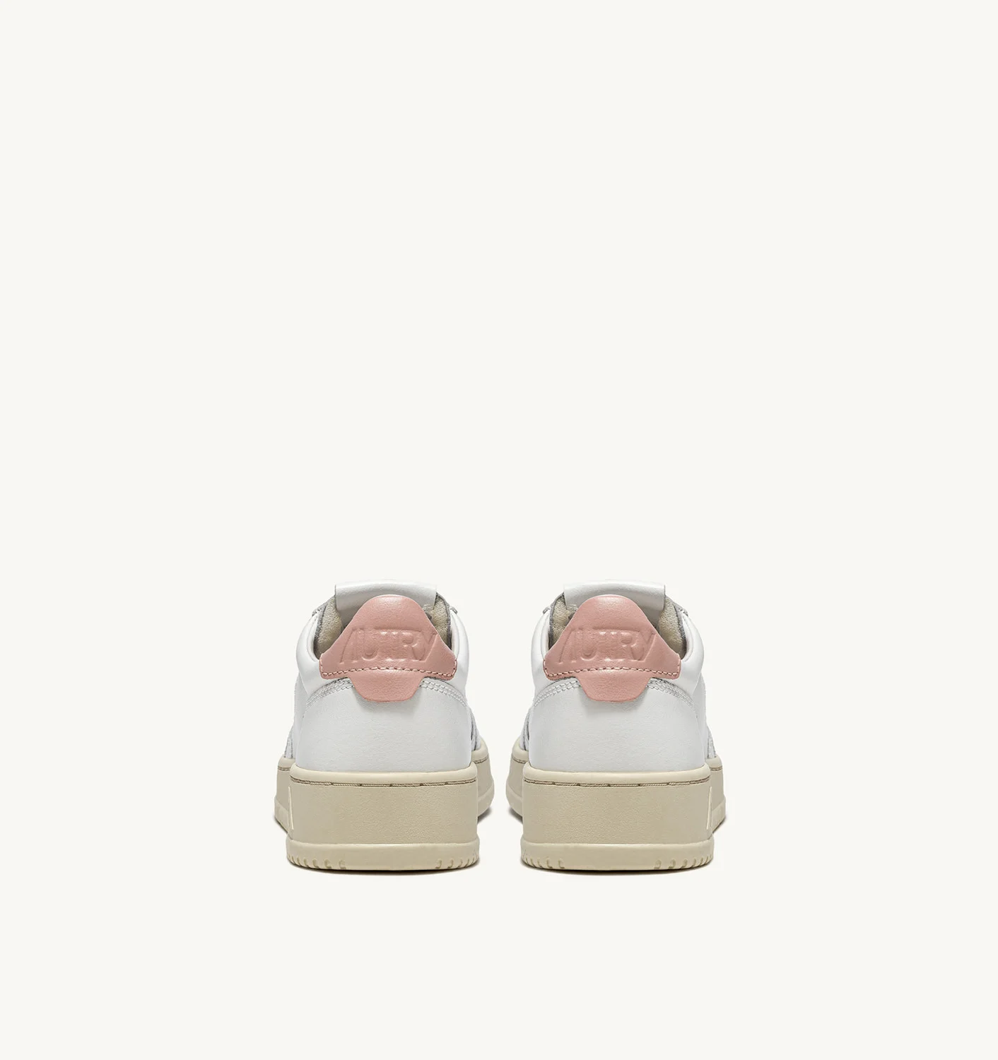Medalist Low Sneakers In White And Pink Leather - immagine 3