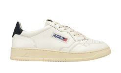 Medalist Low Sneakers In White And Space Leather