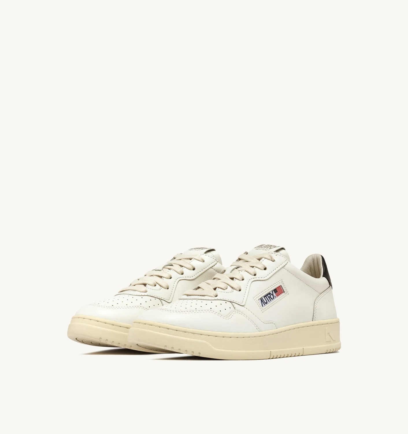 Medalist Low Sneakers In White And Space Leather - immagine 4