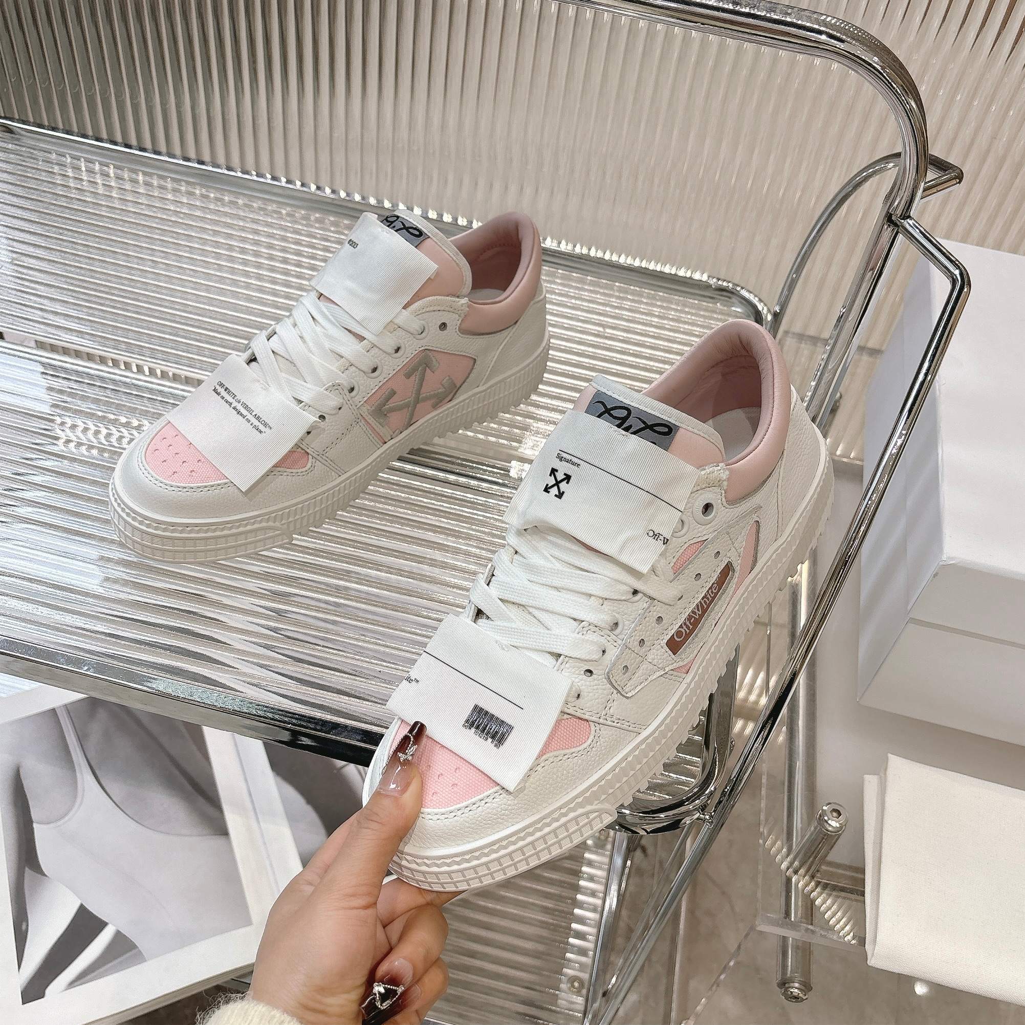 Off White 3.0 Off Court Low Soft Pink - immagine 4