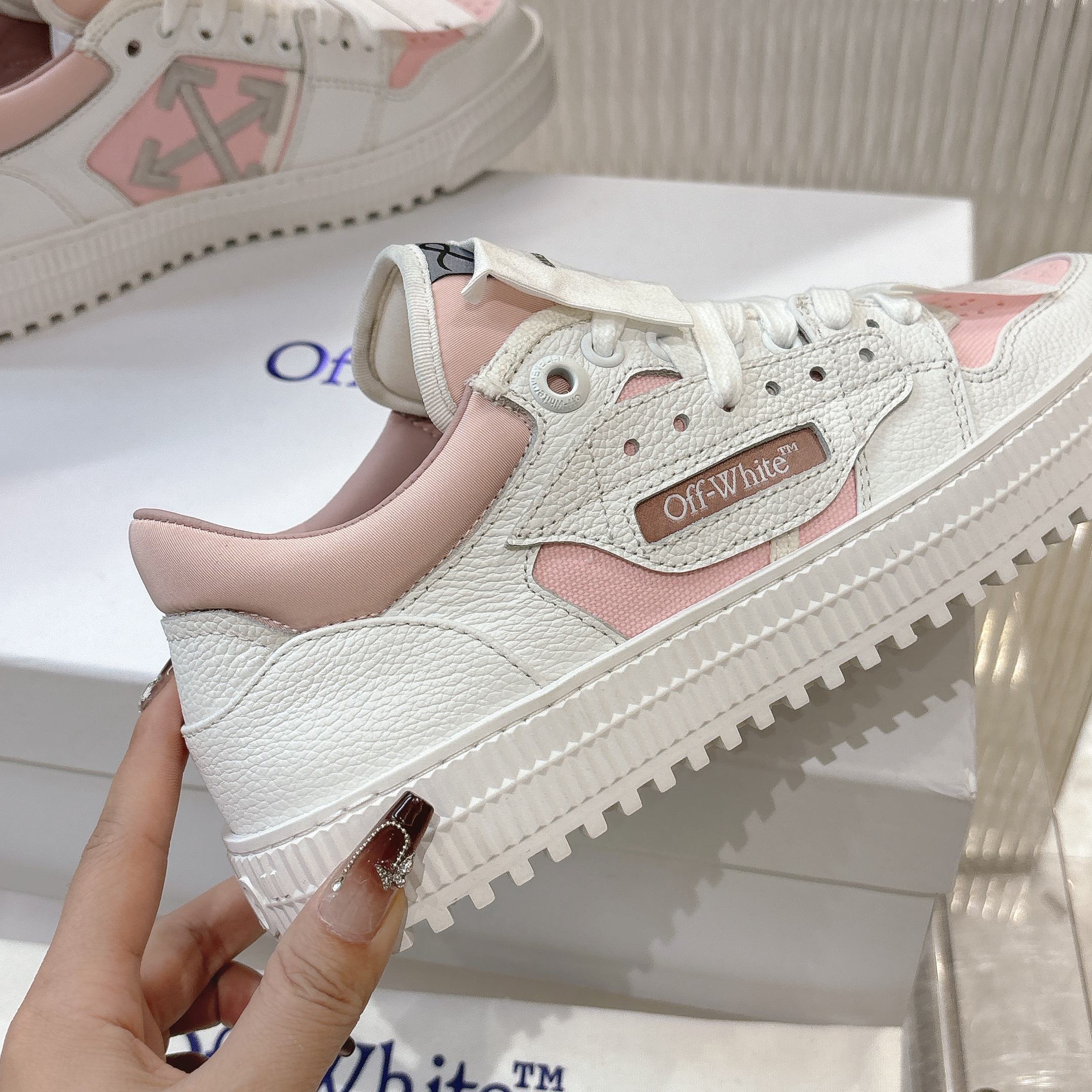 Off White 3.0 Off Court Low Soft Pink - immagine 5