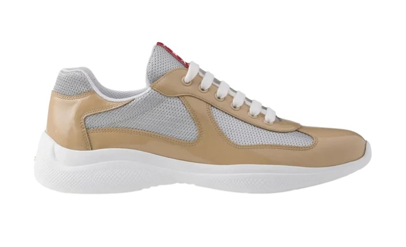 Prada Men's America's Cup Beige Grey