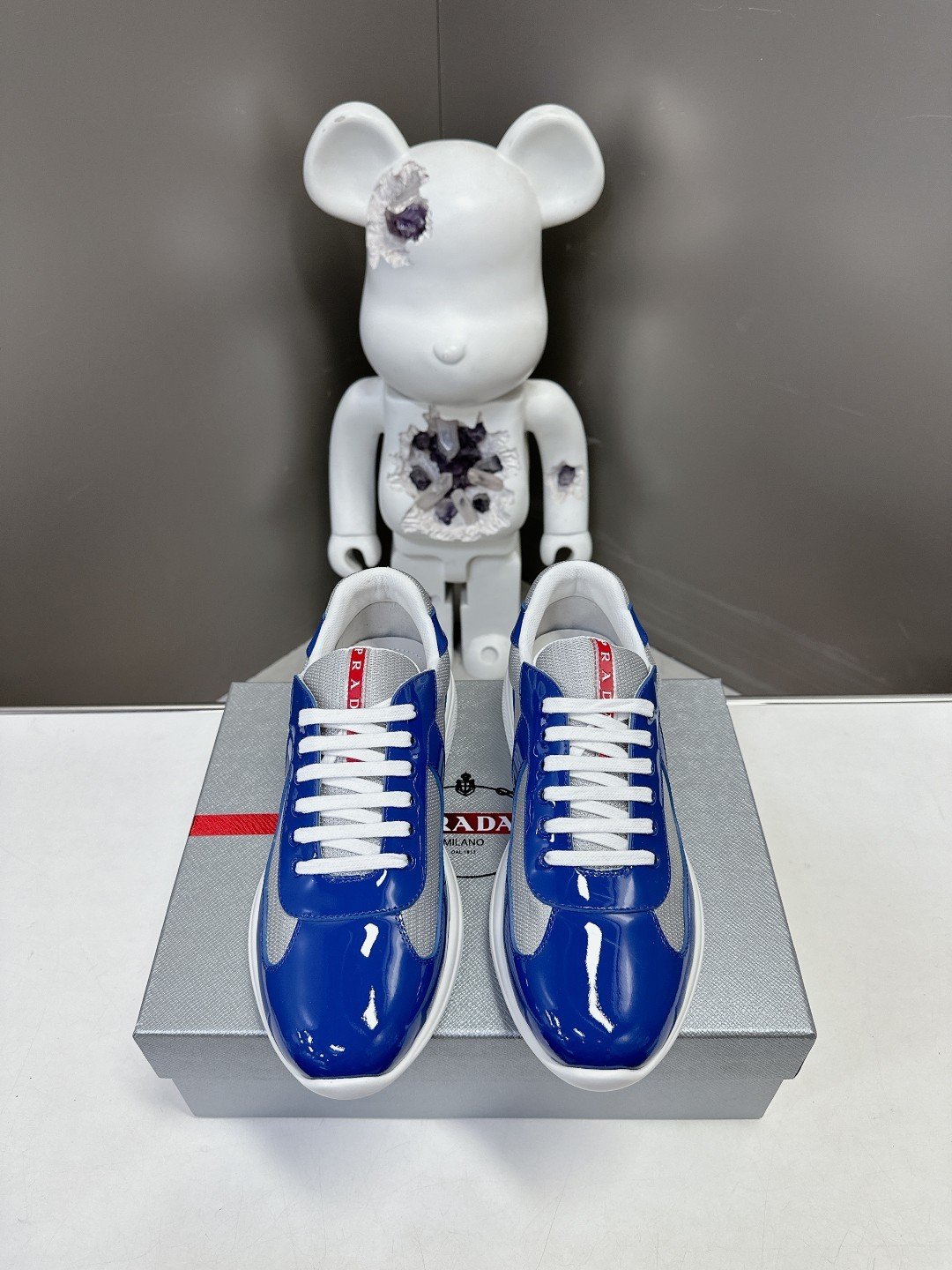 Prada Men's America's Cup Blue Grey - immagine 3
