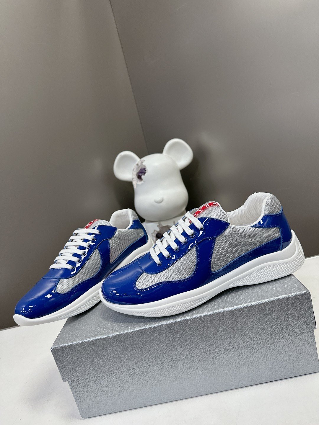 Prada Men's America's Cup Blue Grey - immagine 4