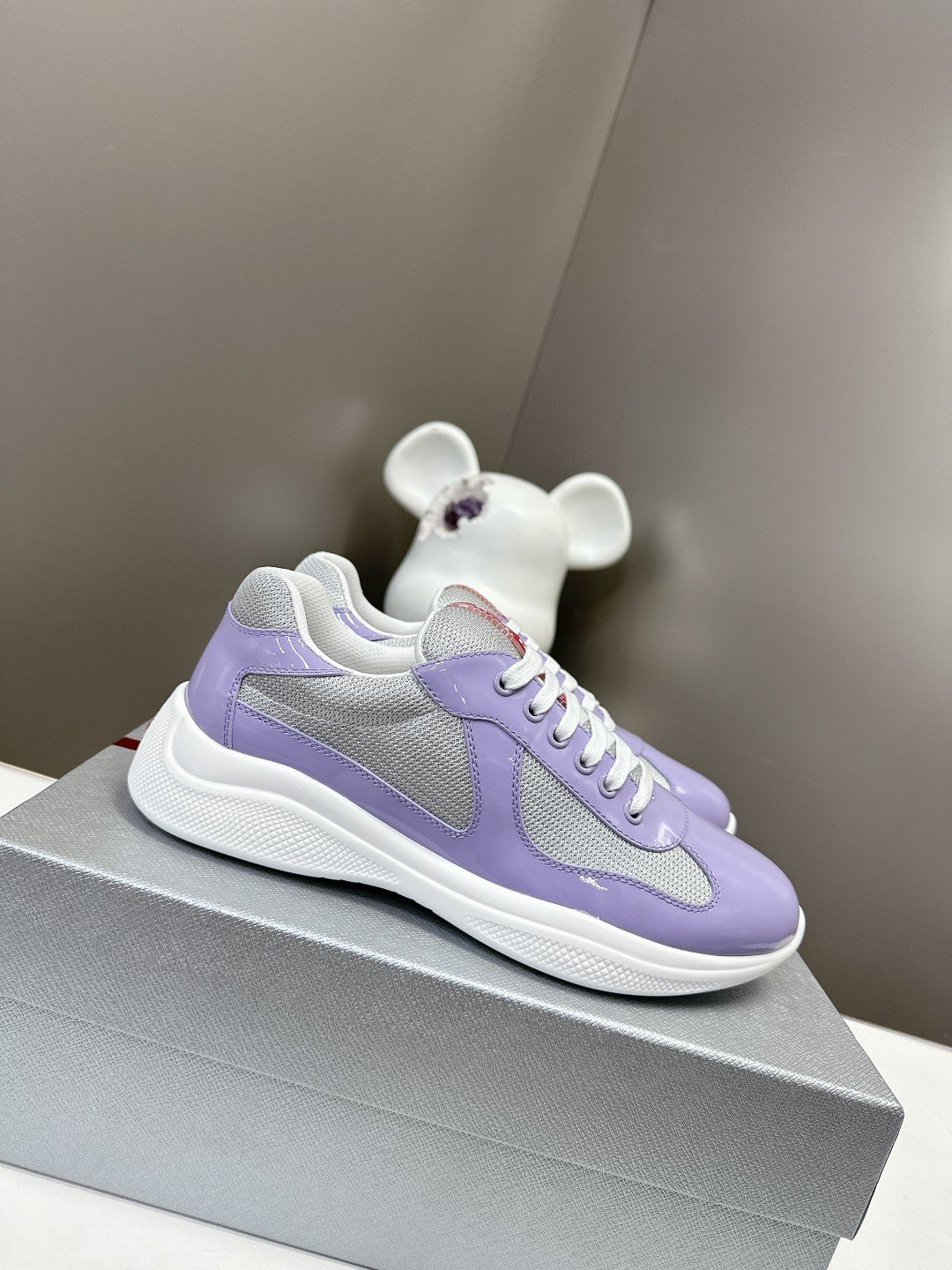 Prada Men's America's Cup Lilac Grey - immagine 2