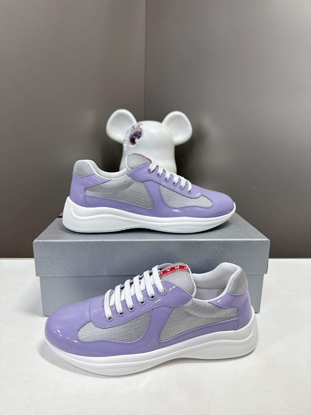 Prada Men's America's Cup Lilac Grey - immagine 4