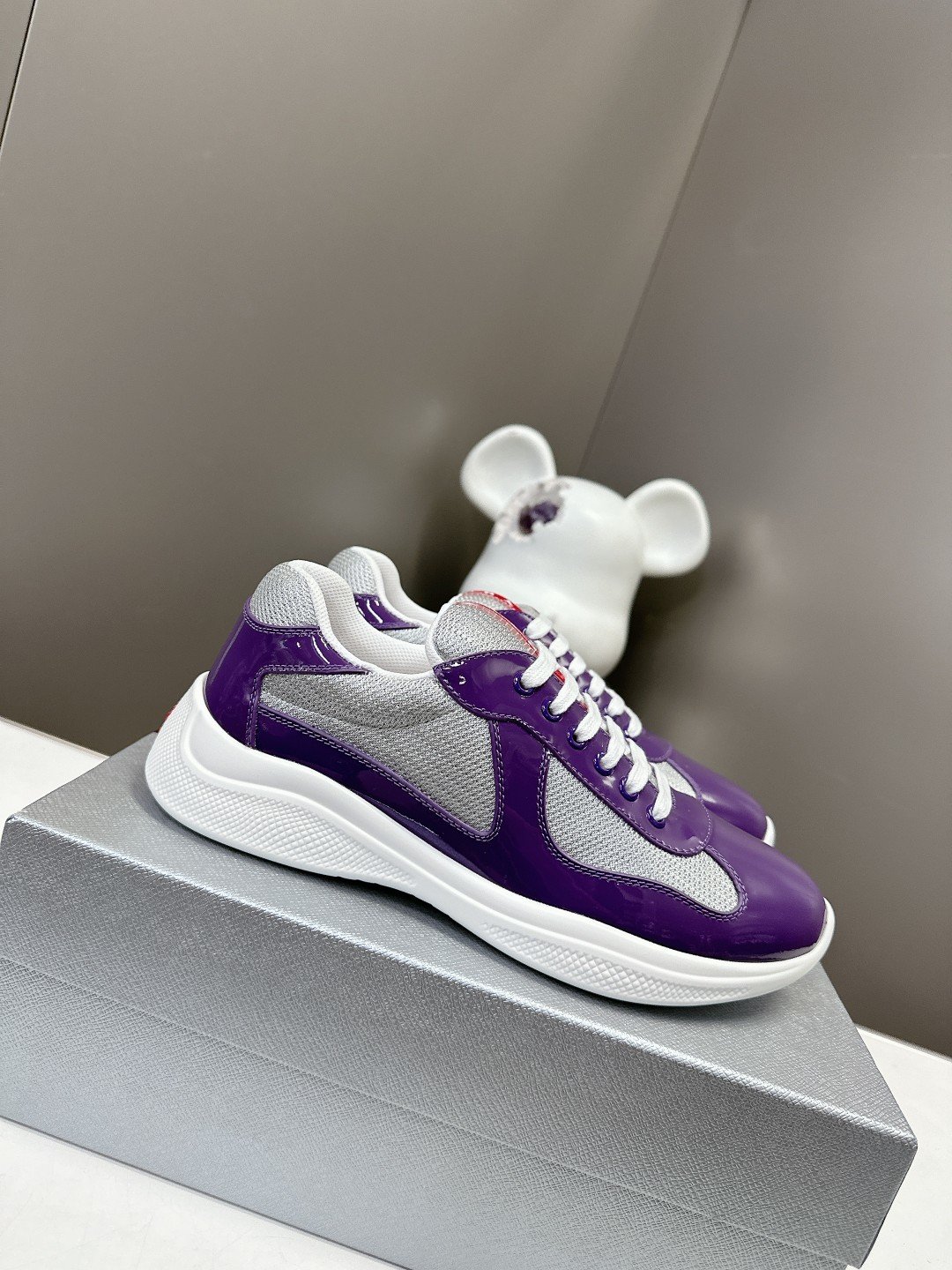 Prada Men's America's Cup Purple Grey - immagine 2