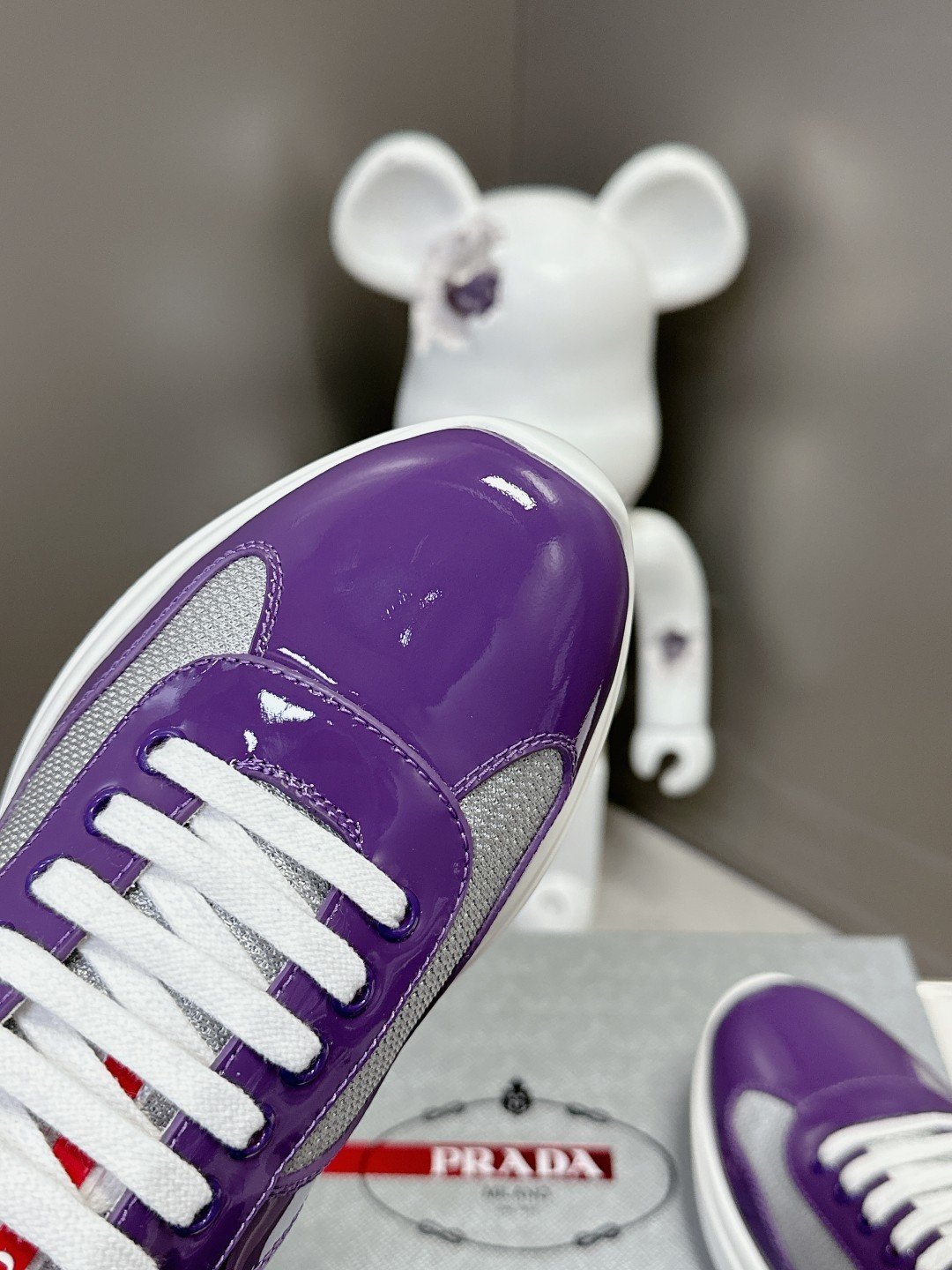 Prada Men's America's Cup Purple Grey - immagine 6