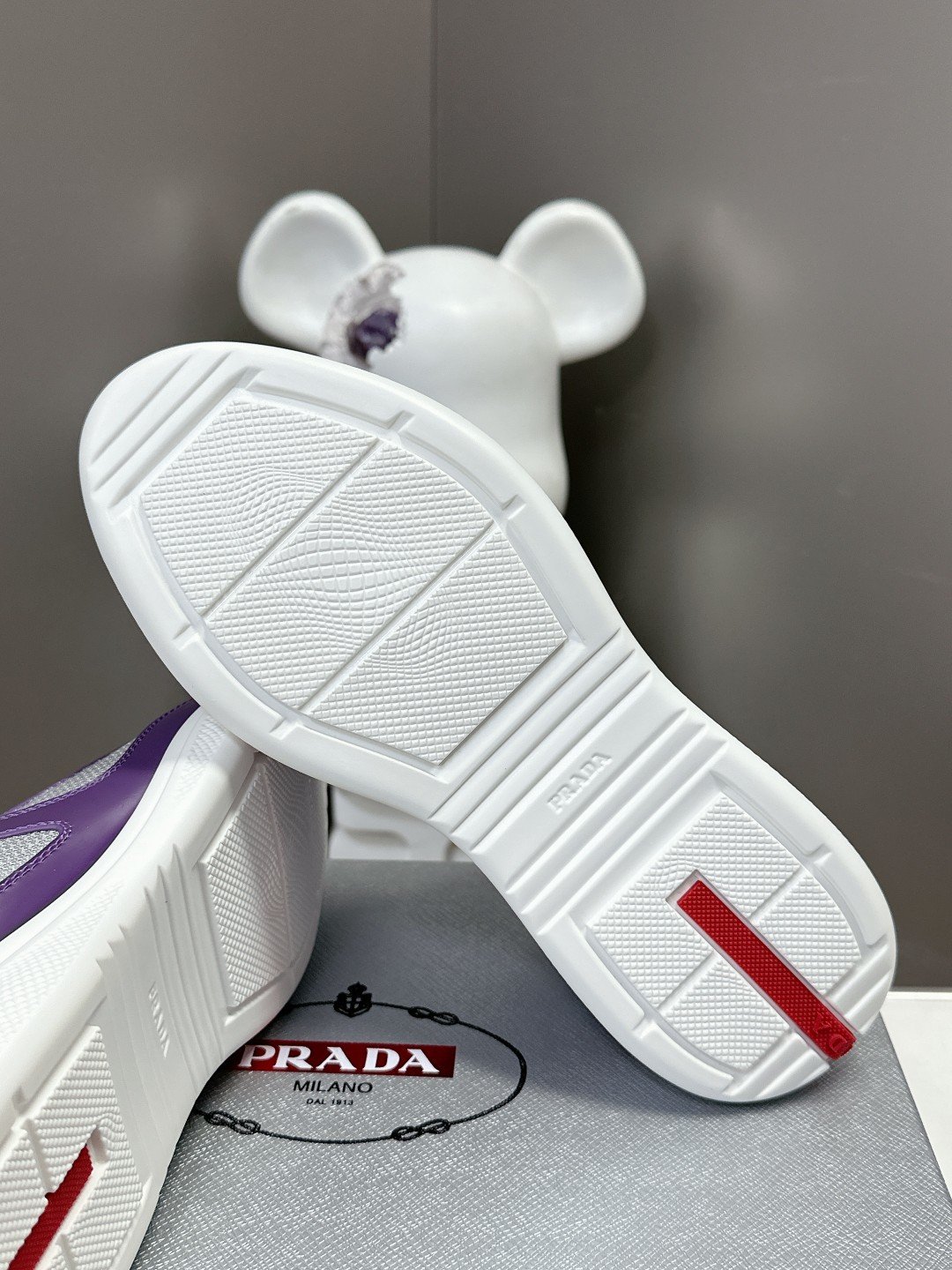 Prada Men's America's Cup Purple Grey - immagine 7