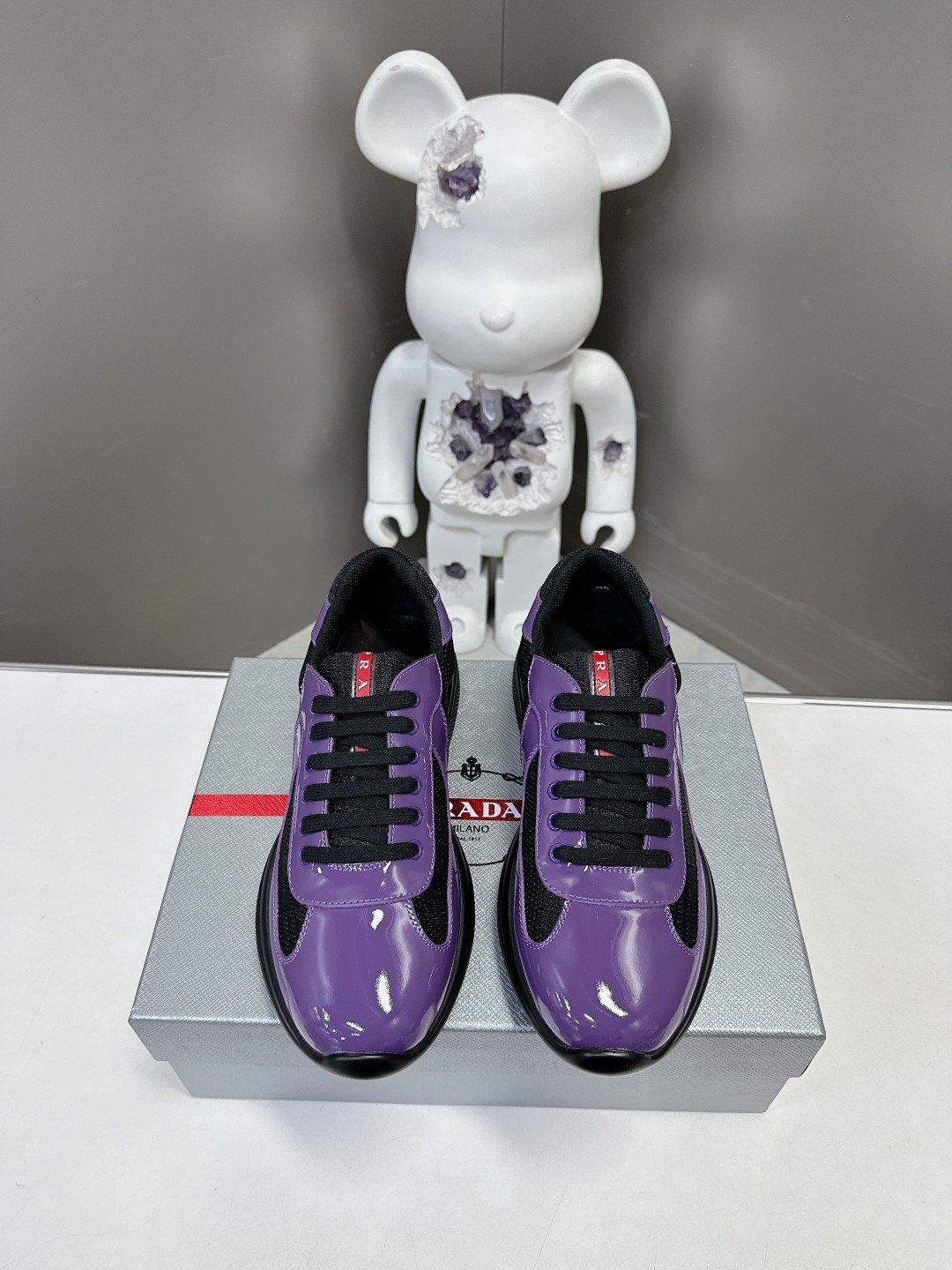 Prada Men's America's Cup Violet Black - immagine 3