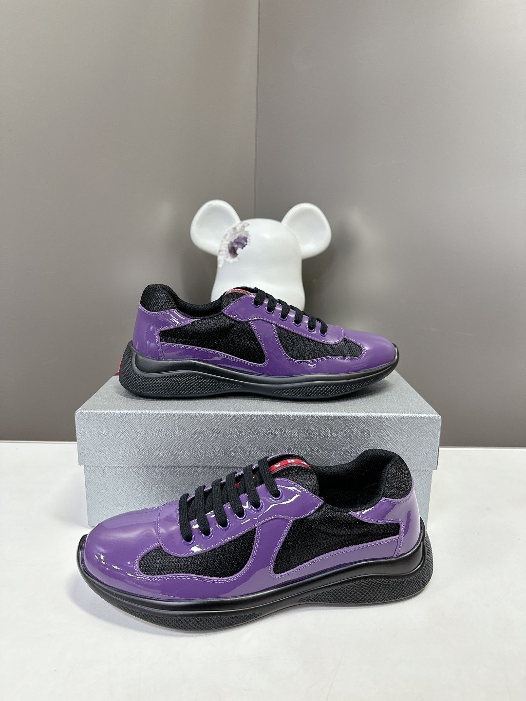 Prada Men's America's Cup Violet Black - immagine 4