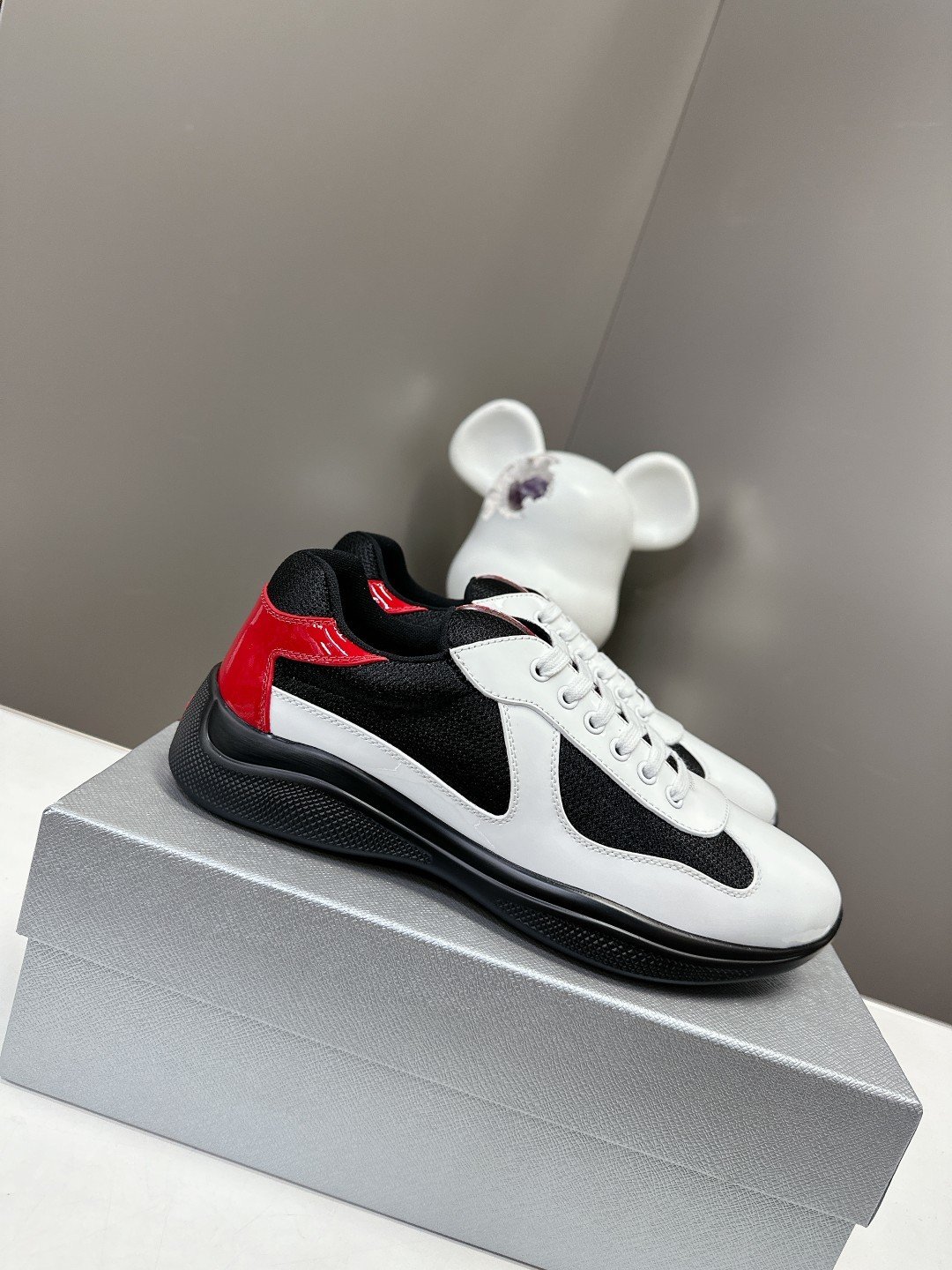 Prada Men's America's Cup White Red - immagine 2