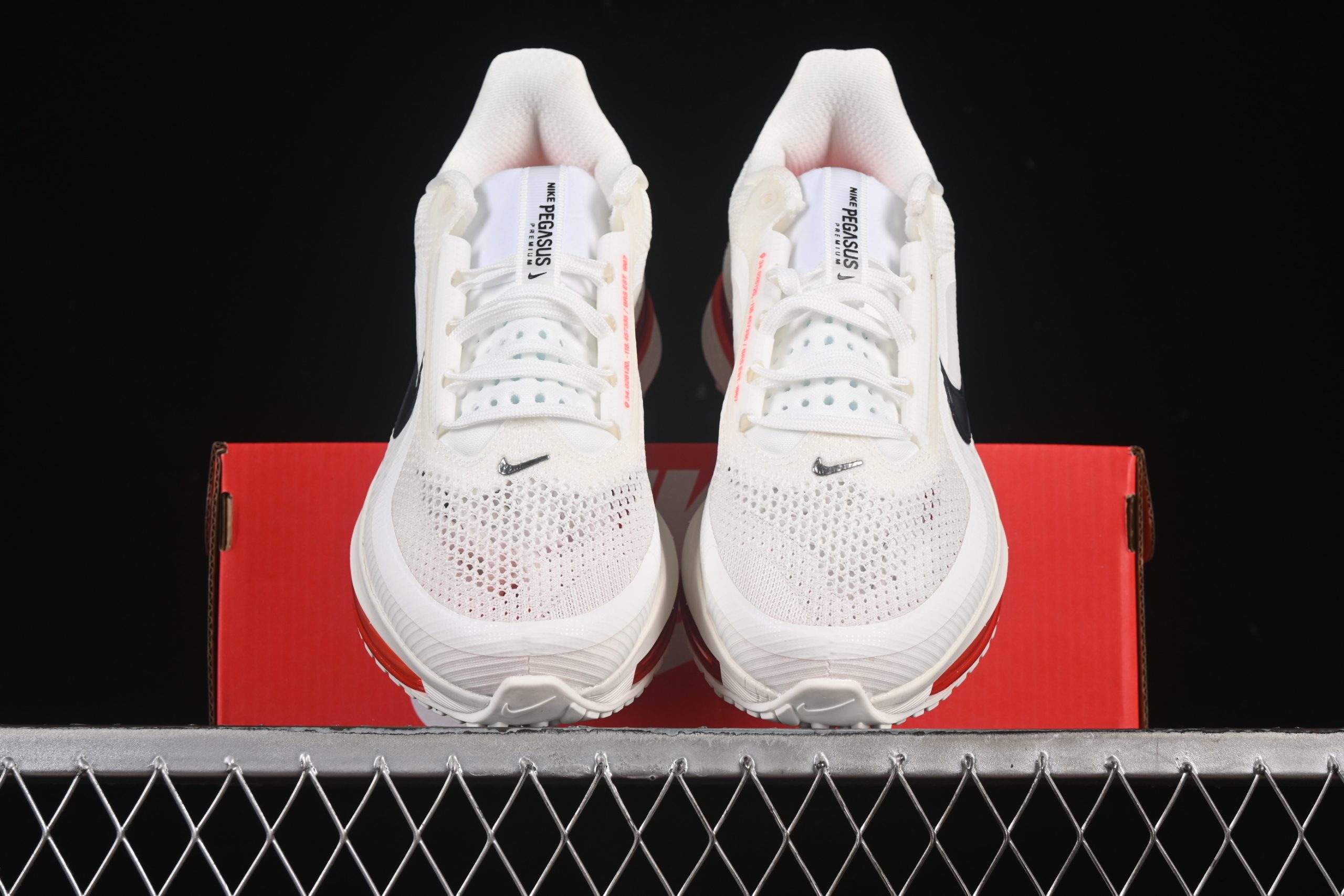 Nike Air Zoom Pegasus Premium White Bright Crimson - immagine 5