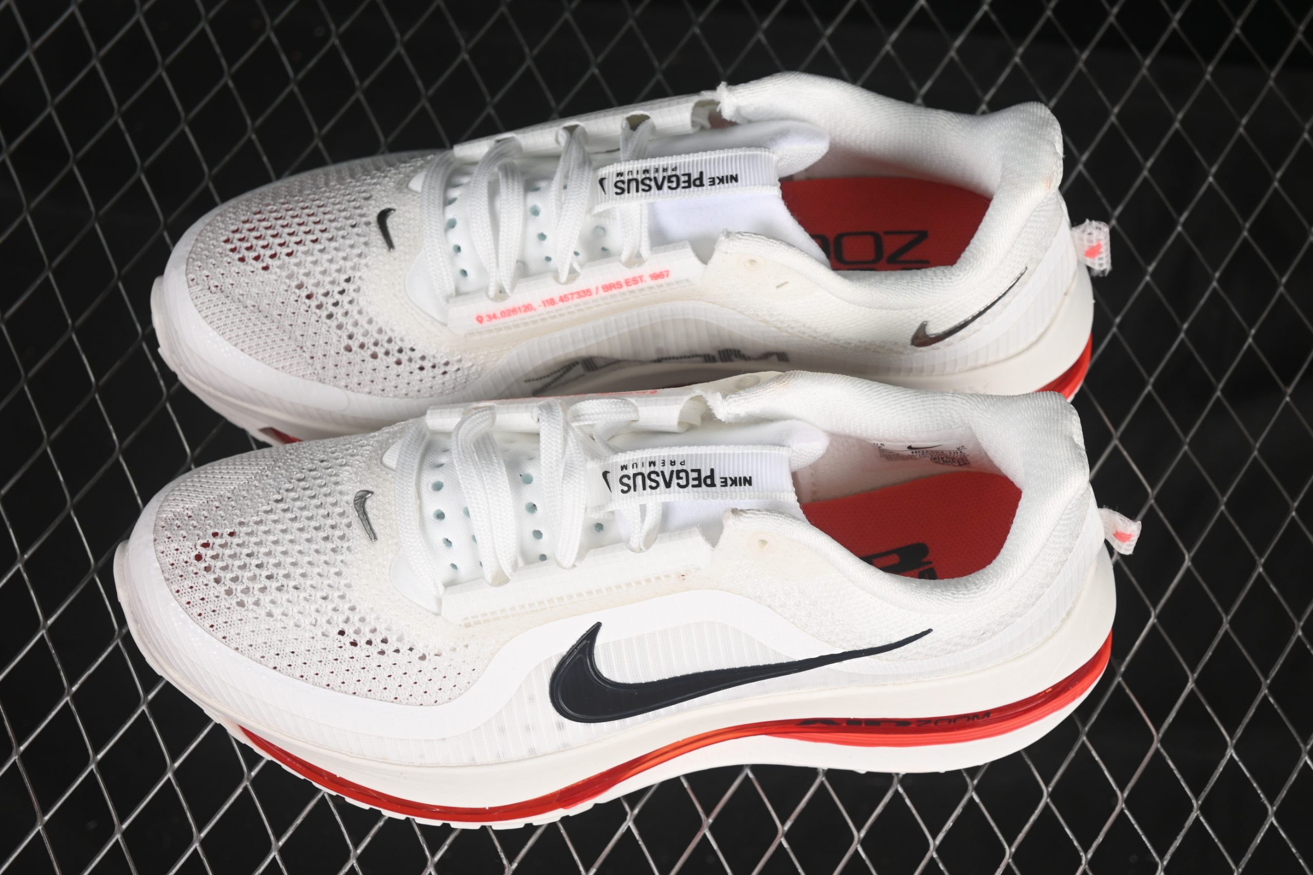 Nike Air Zoom Pegasus Premium White Bright Crimson - immagine 6