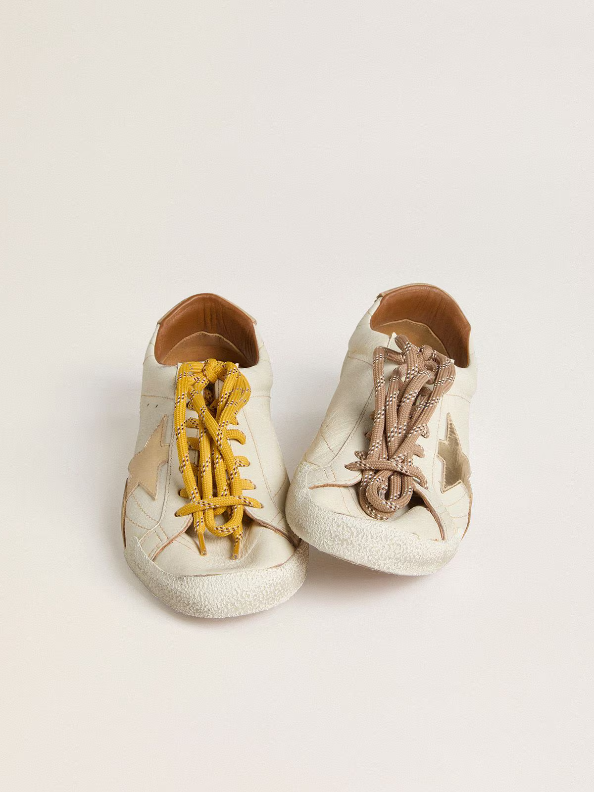 Golden Goose True Star White Nappa Leather - immagine 3