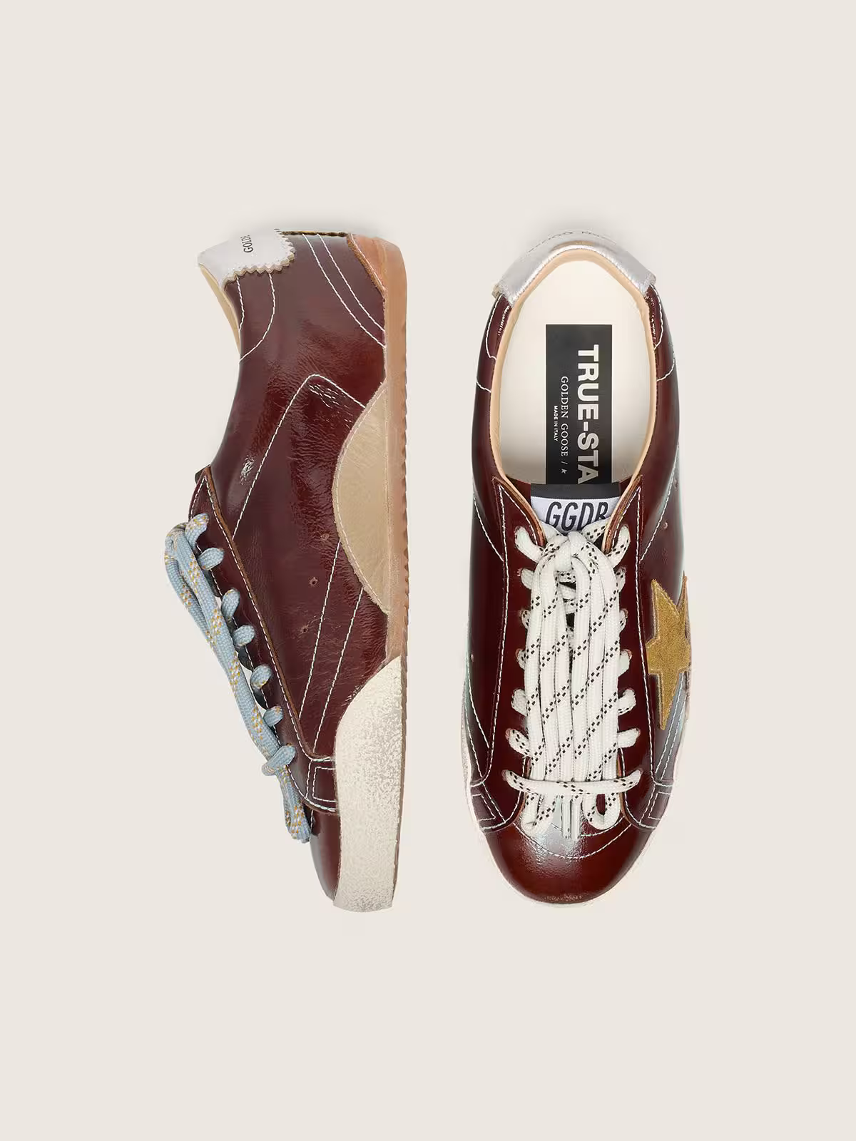 Golden Goose True Star Burgundy Naplak - immagine 4