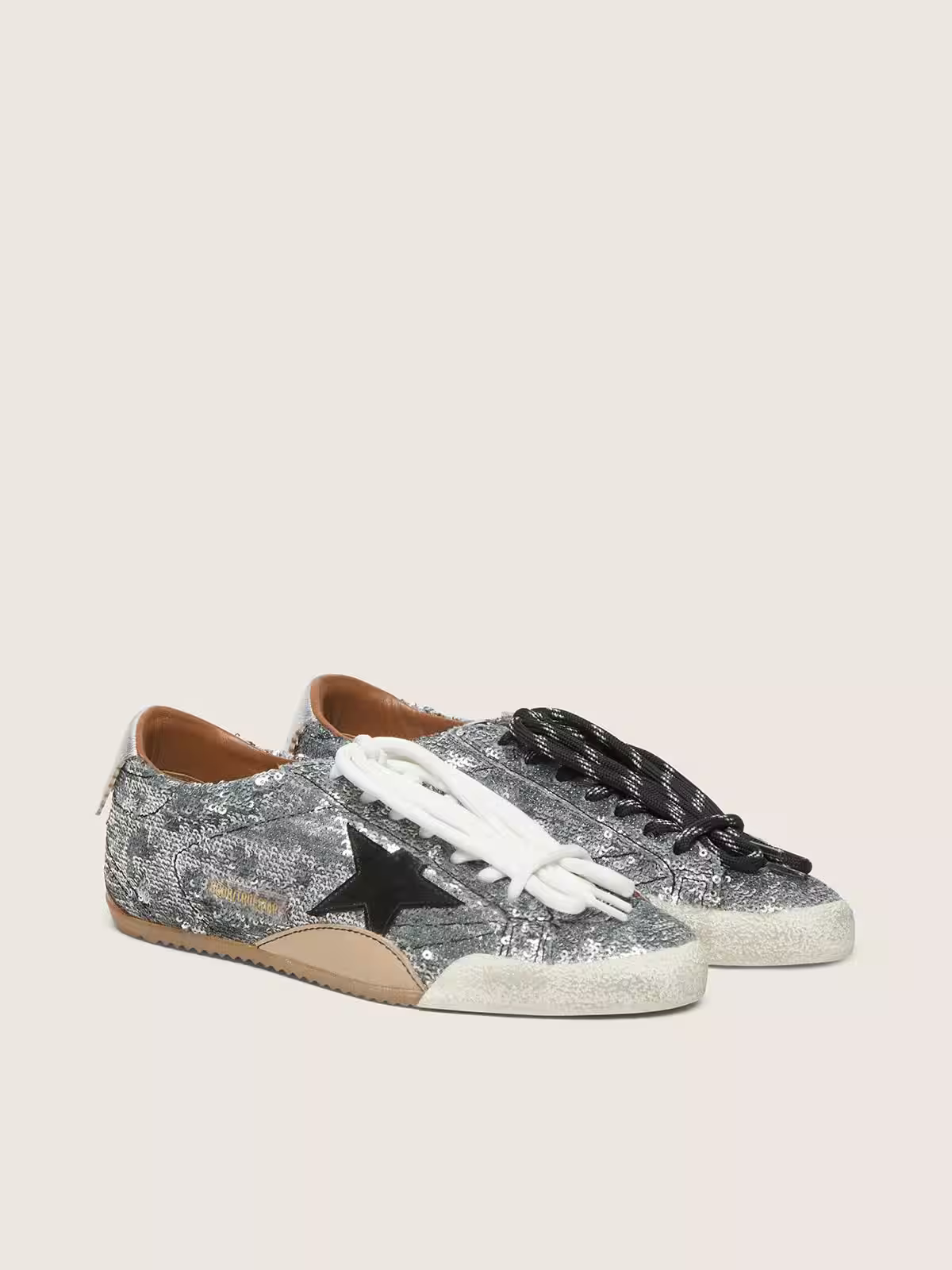 Golden Goose True Star Silver Sequins - immagine 3