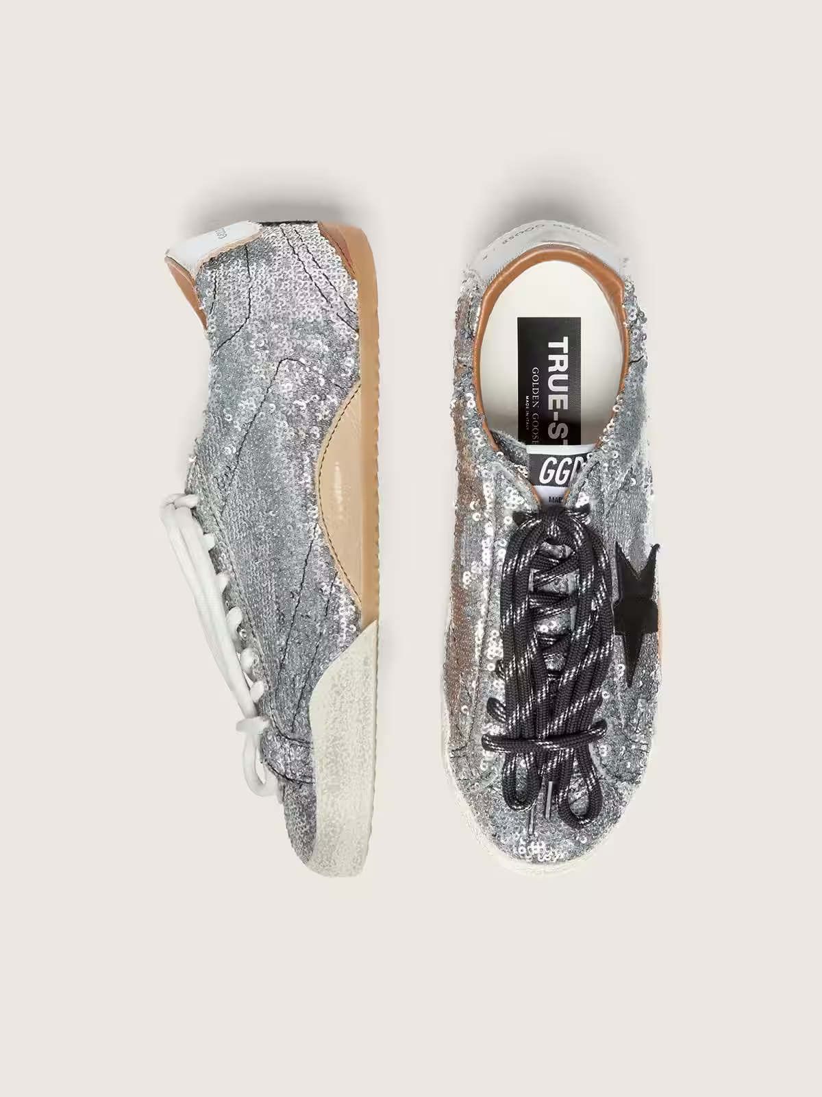 Golden Goose True Star Silver Sequins - immagine 4