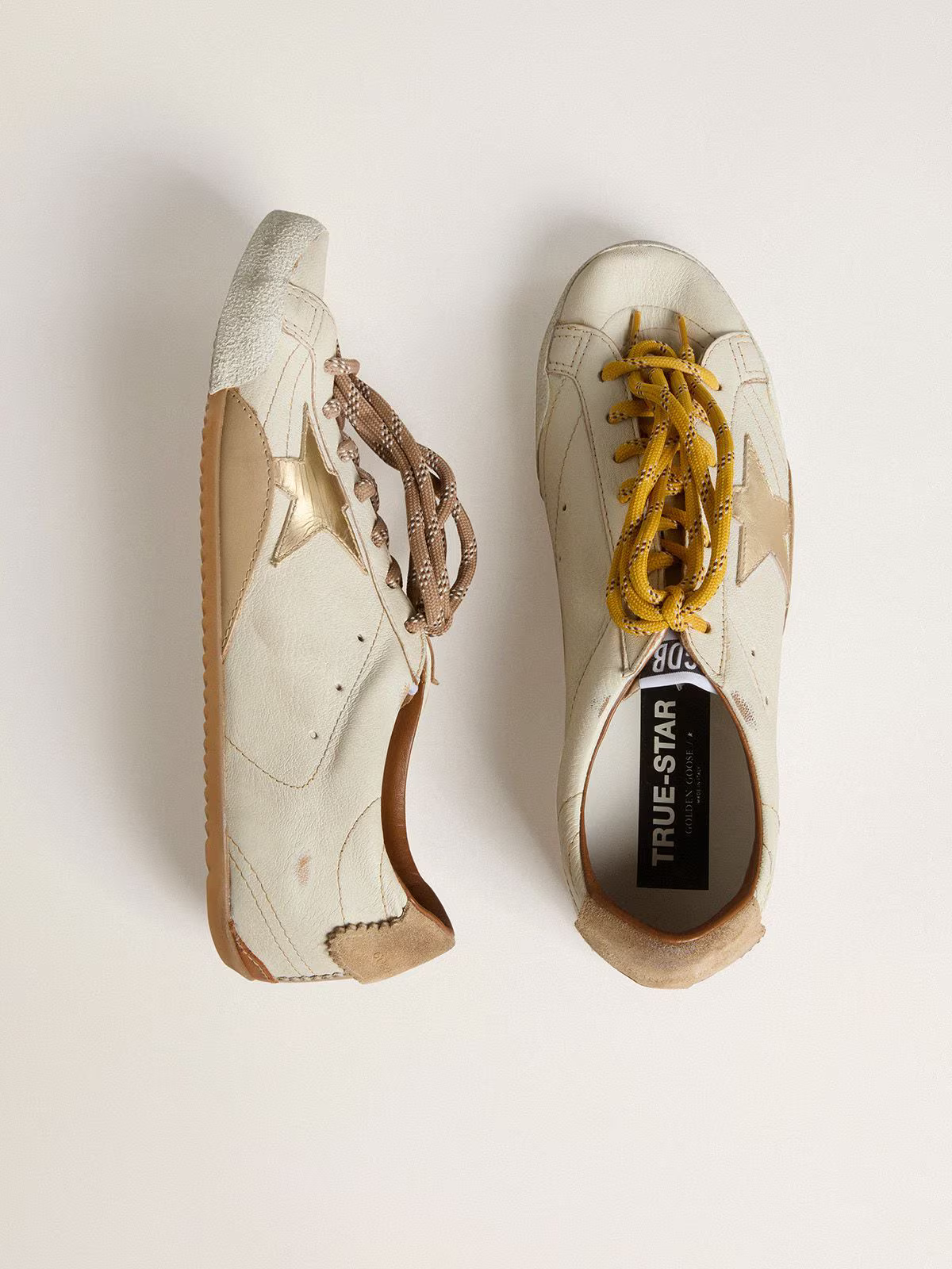 Golden Goose True Star White Nappa Leather - immagine 2