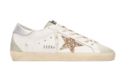Golden Goose Superstar con Stella Glitter Oro