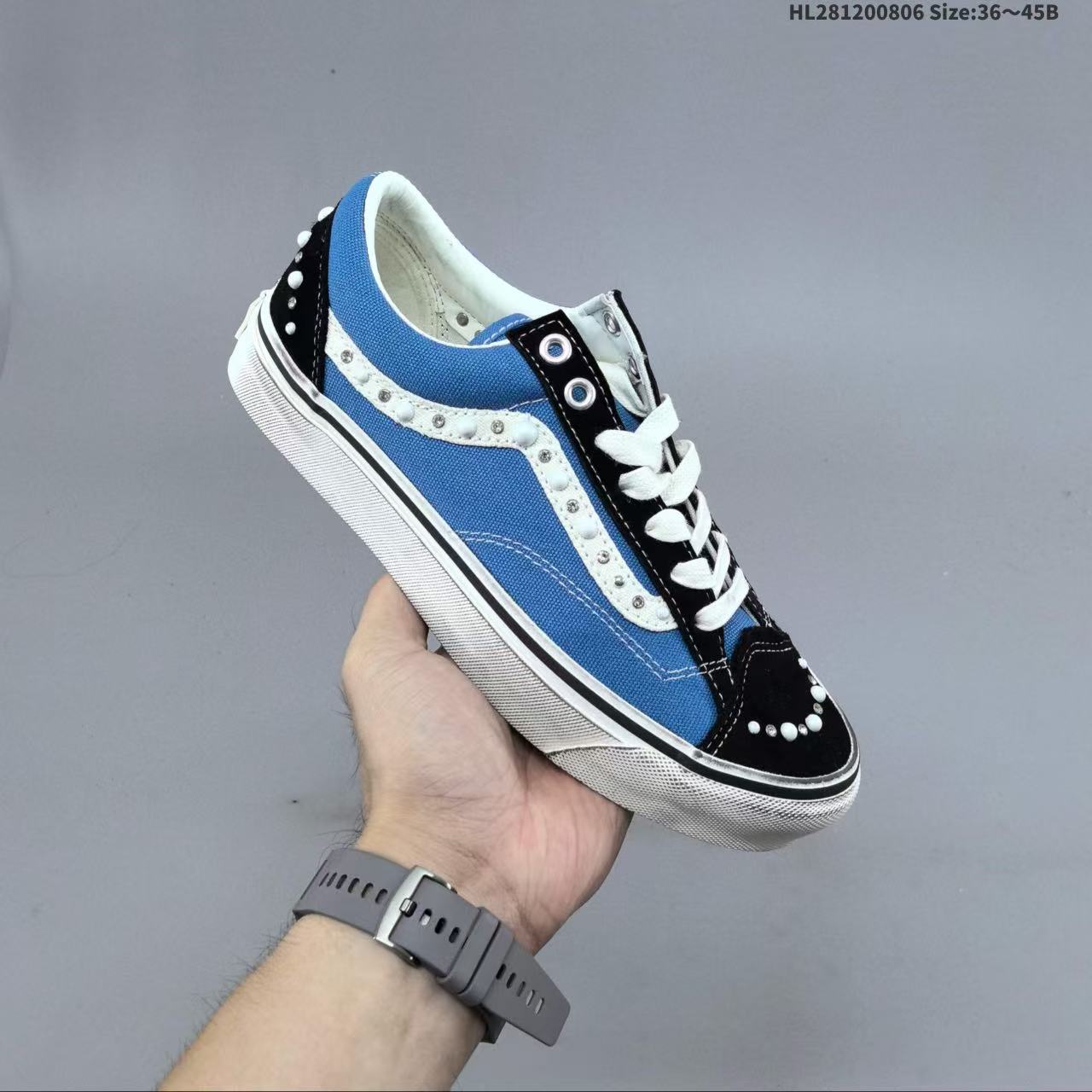 Vans LX Old Skool 36 Pearlized Pack Black Navy - immagine 2