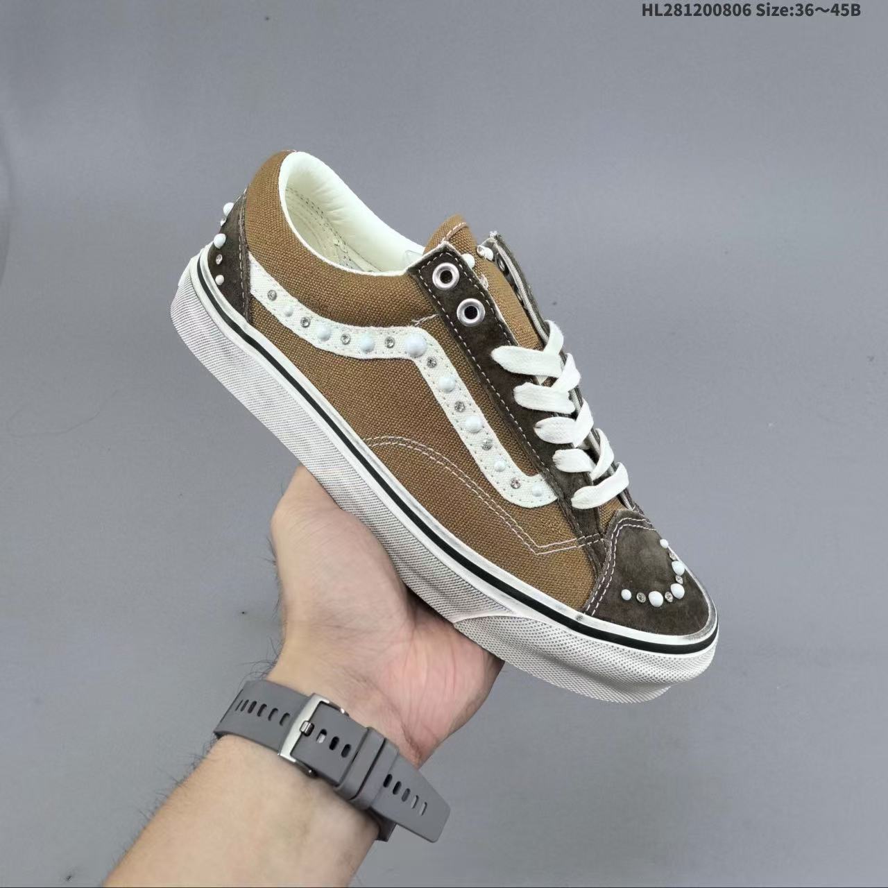 Vans LX Old Skool 36 - Pearlized Pack Vintage Cocoa Brown. - immagine 2